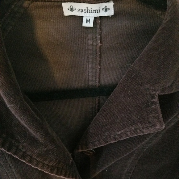 Junior's Brown Corduroy Blazer - Picture 2 of 6